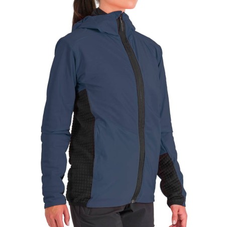 Universell kvinnor varm jacka Sportful Xplore Active W galax blå